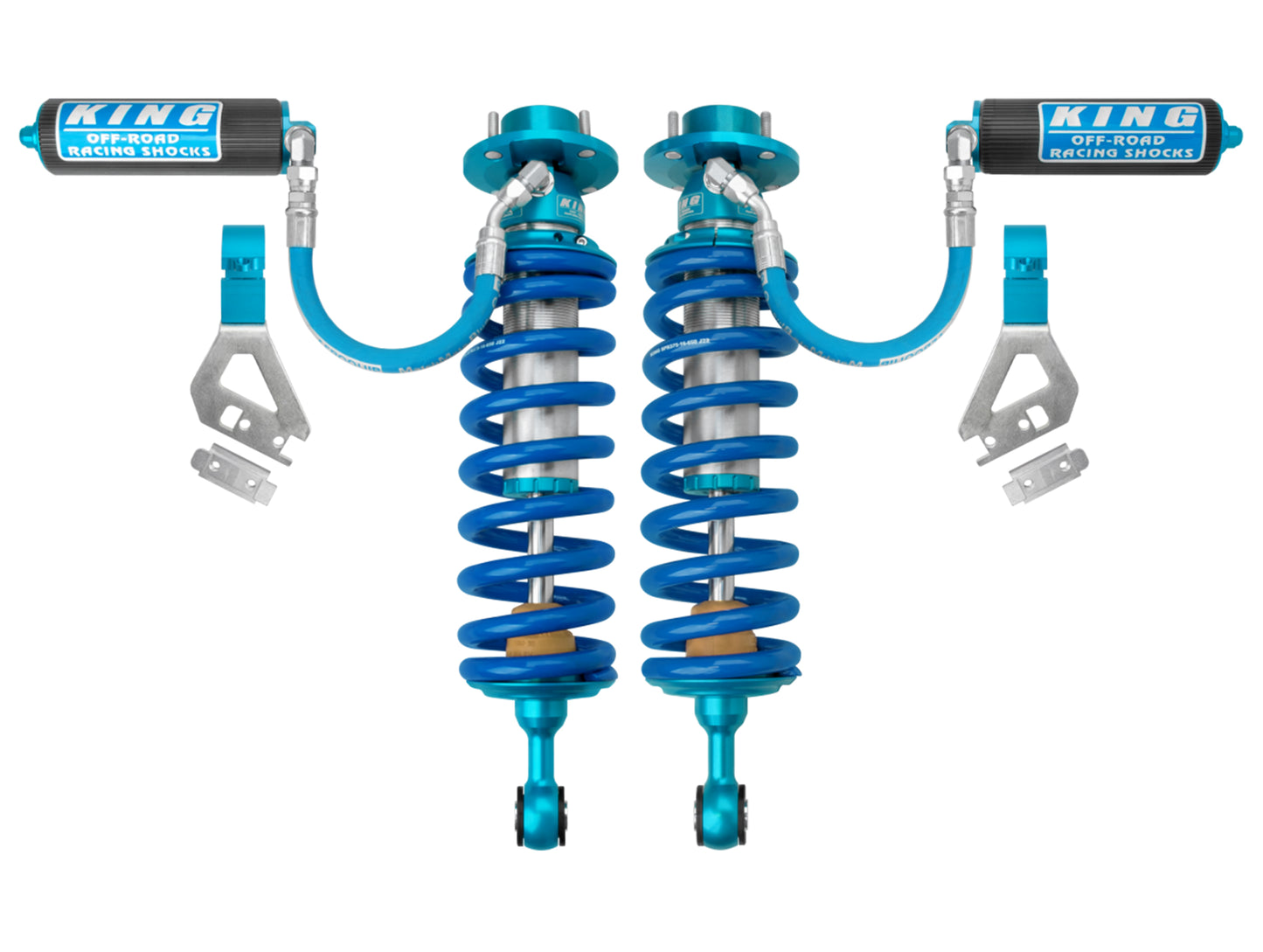 King Shocks 0-2" Front 2.5 Remote Reservoir Coilover Pair - 22+ Tundra