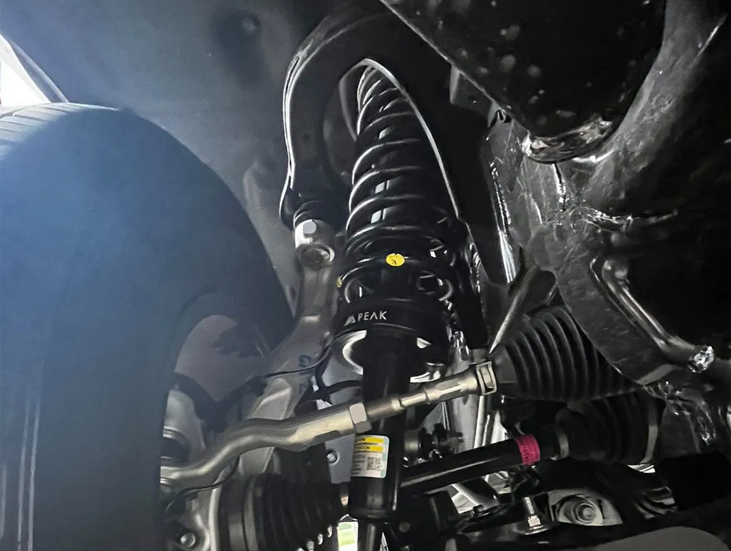 Peak Suspension Lower Spring Adapter - 24+ Tacoma