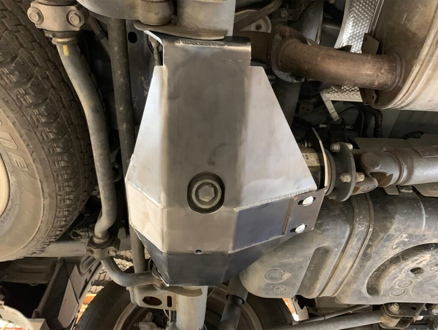 RCI Rear Differential Skid Plate - 10-24 Toyota 4Runner / Lexus GX 460 w/ KDSS