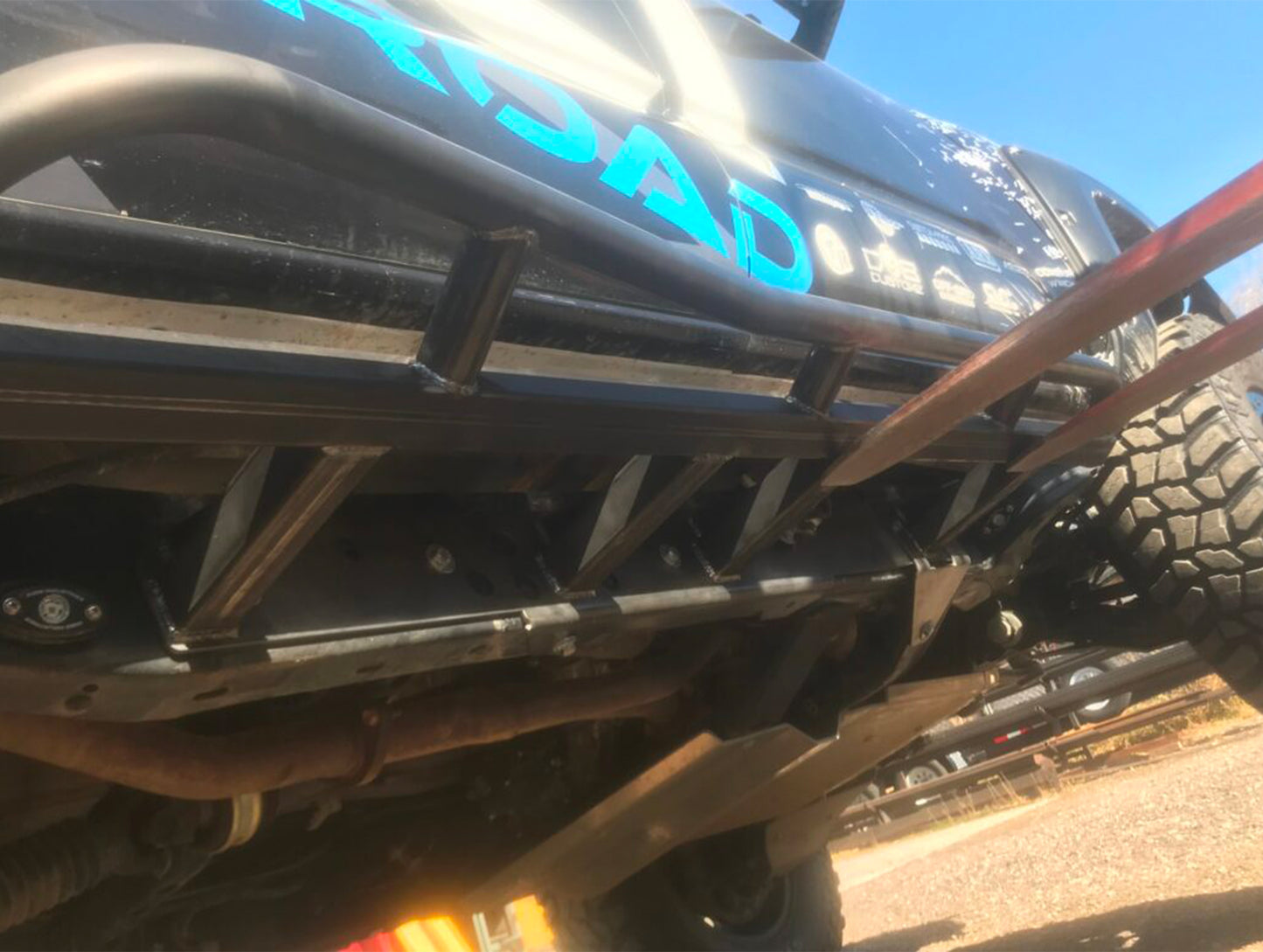 RCI Rock Sliders - 05-15 Toyota Tacoma - Bare Metal