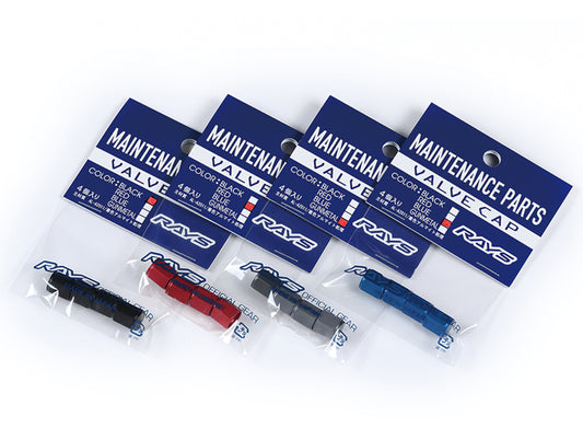 Rays Aluminum Valve Cap Set