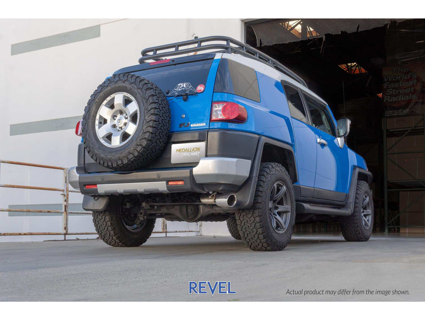 Revel Trail Hart Exhaust - 07-14 Toyota FJ Cruiser