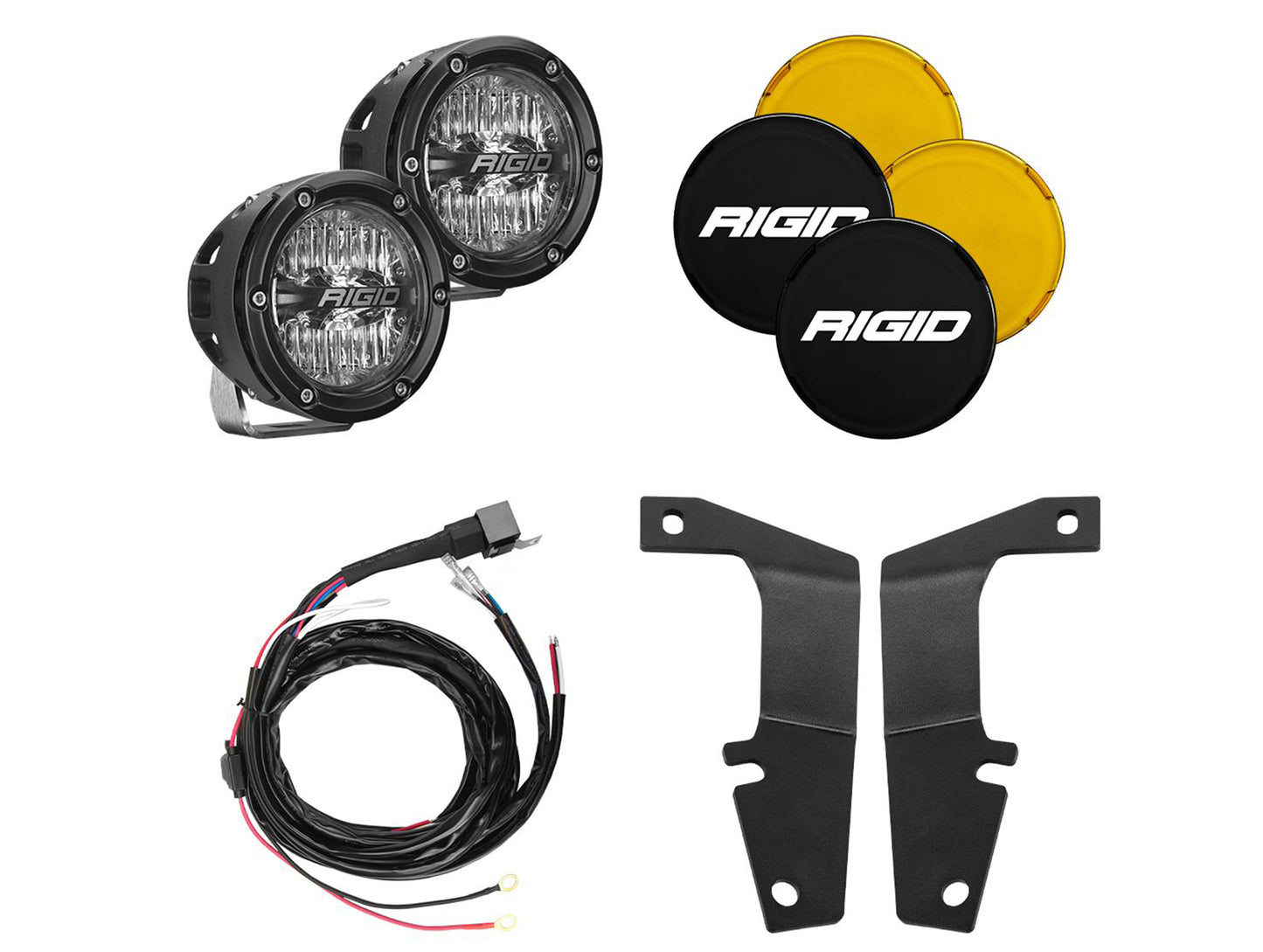 Rigid Industries A-Pillar Light Kit - 10-23 Toyota 4Runner