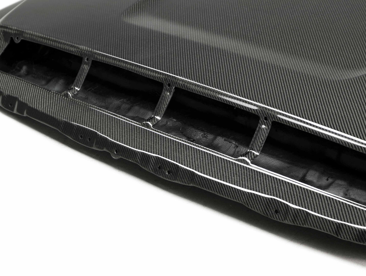 Seibon OEM-Style Carbon Fiber Hood - 14-21 Toyota Tundra