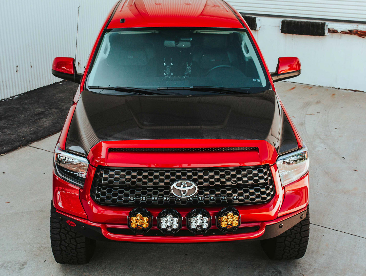 Seibon OEM-Style Carbon Fiber Hood - 14-21 Toyota Tundra
