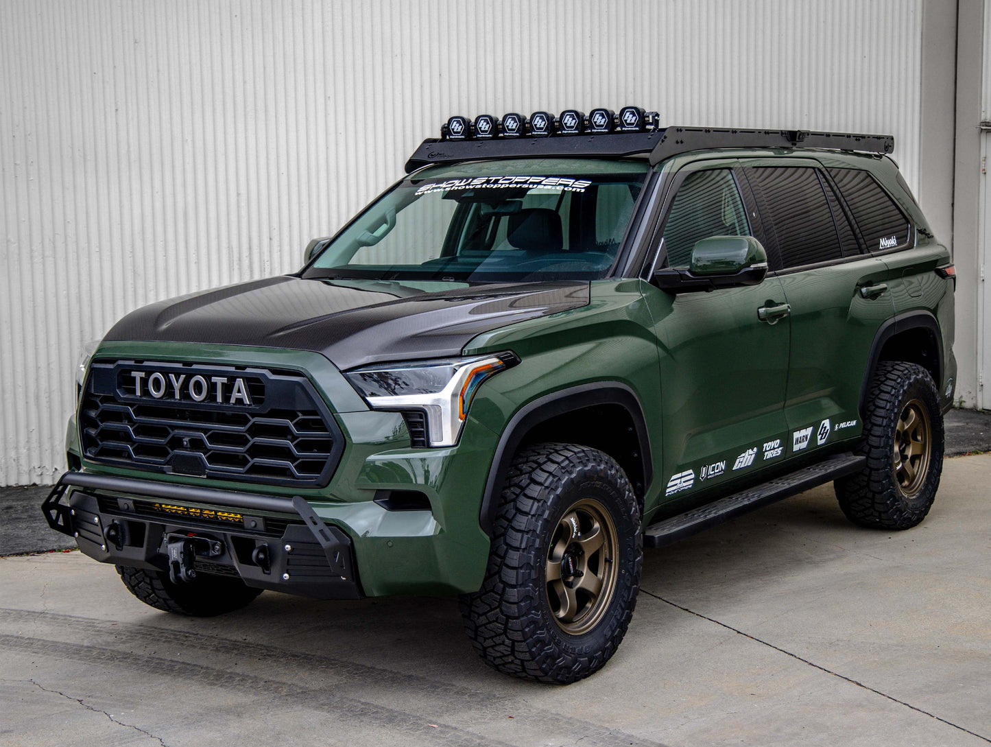 Seibon OEM-Style Carbon Fiber Hood - 22-24 Toyota Tundra / 23-24 Toyota Sequoia