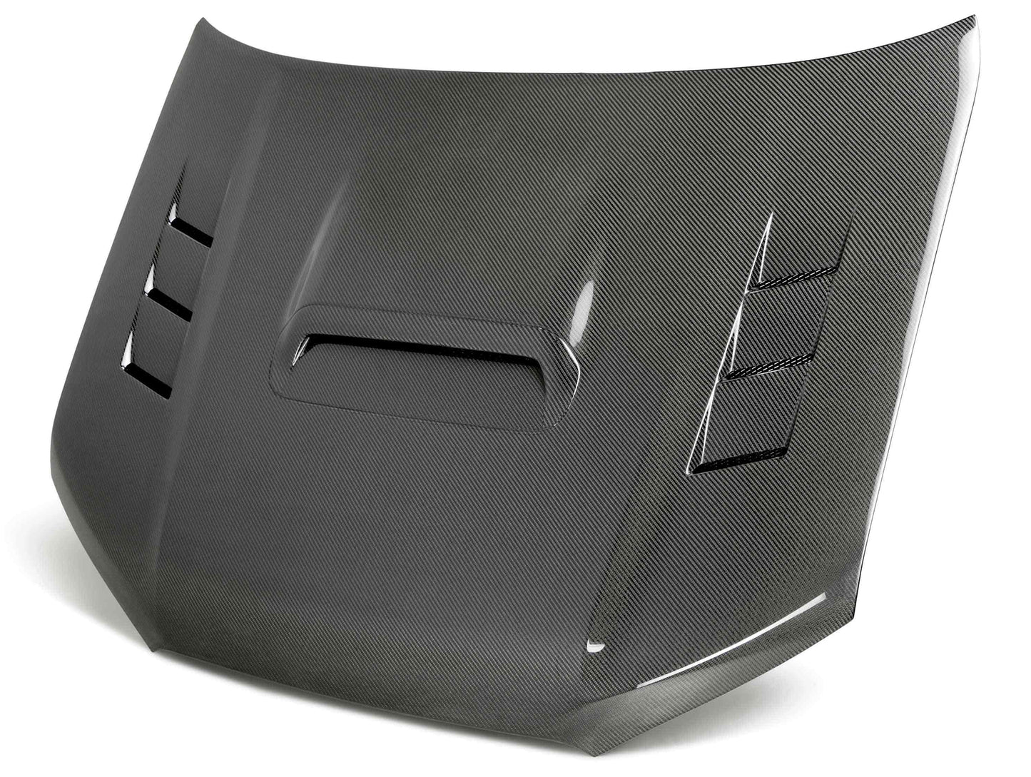 Seibon TS-Style Carbon Fiber Hood - 10-24 Toyota 4Runner