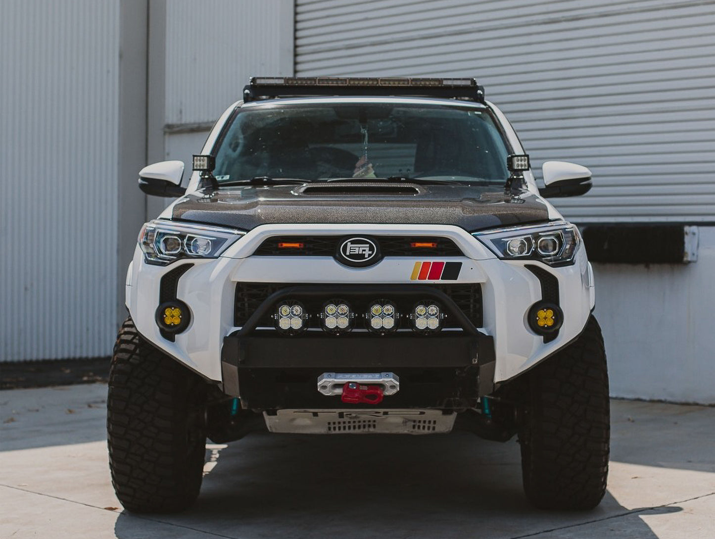 Seibon TS-Style Carbon Fiber Hood - 10-24 Toyota 4Runner