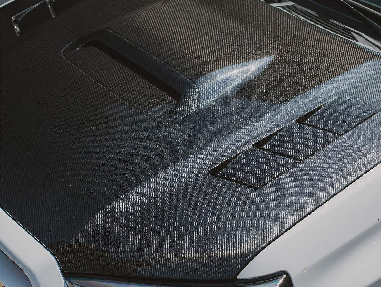 Seibon TS-Style Carbon Fiber Hood - 10-24 Toyota 4Runner