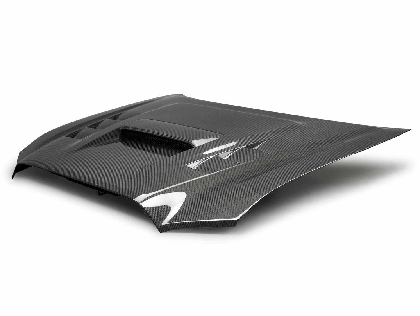 Seibon TS-Style Carbon Fiber Hood - 16-23 Toyota Tacoma