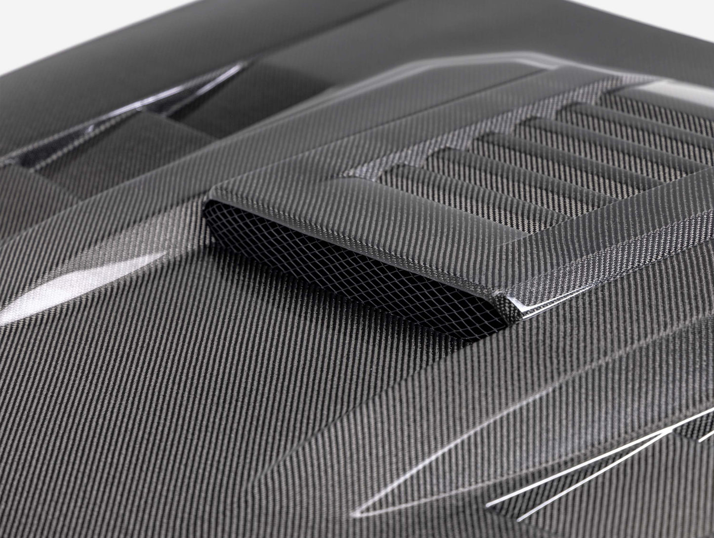 Seibon TS-Style Carbon Fiber Hood - 24-25 Toyota Tacoma / 25 Toyota 4Runner