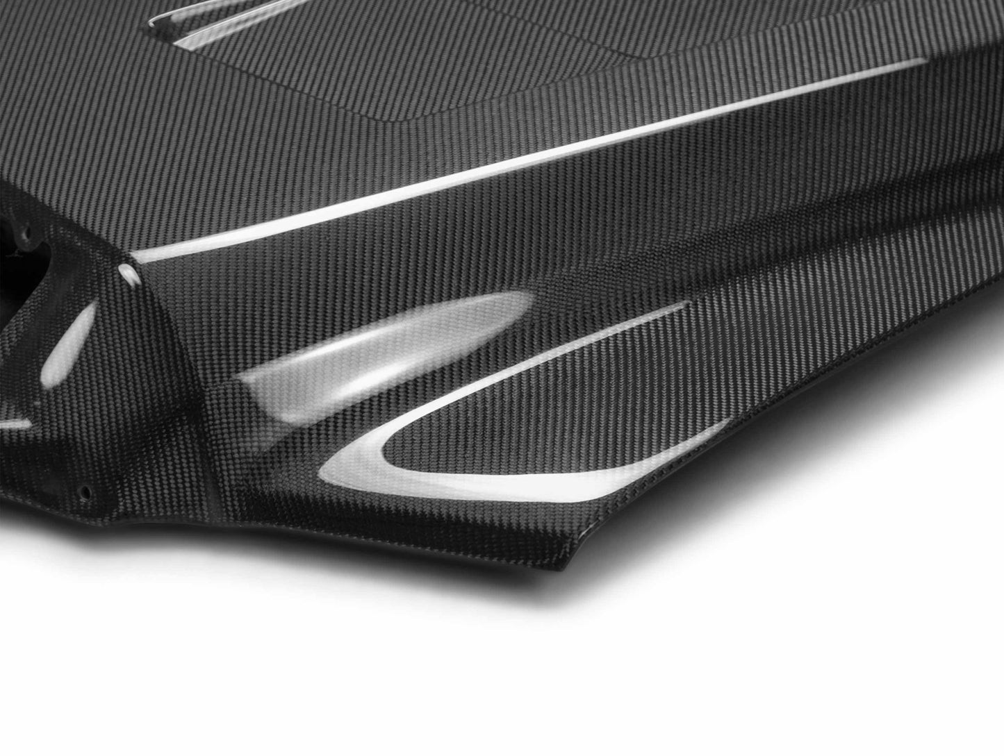 Seibon TS-style Carbon Fiber Hood - 14-21 Toyota Tundra