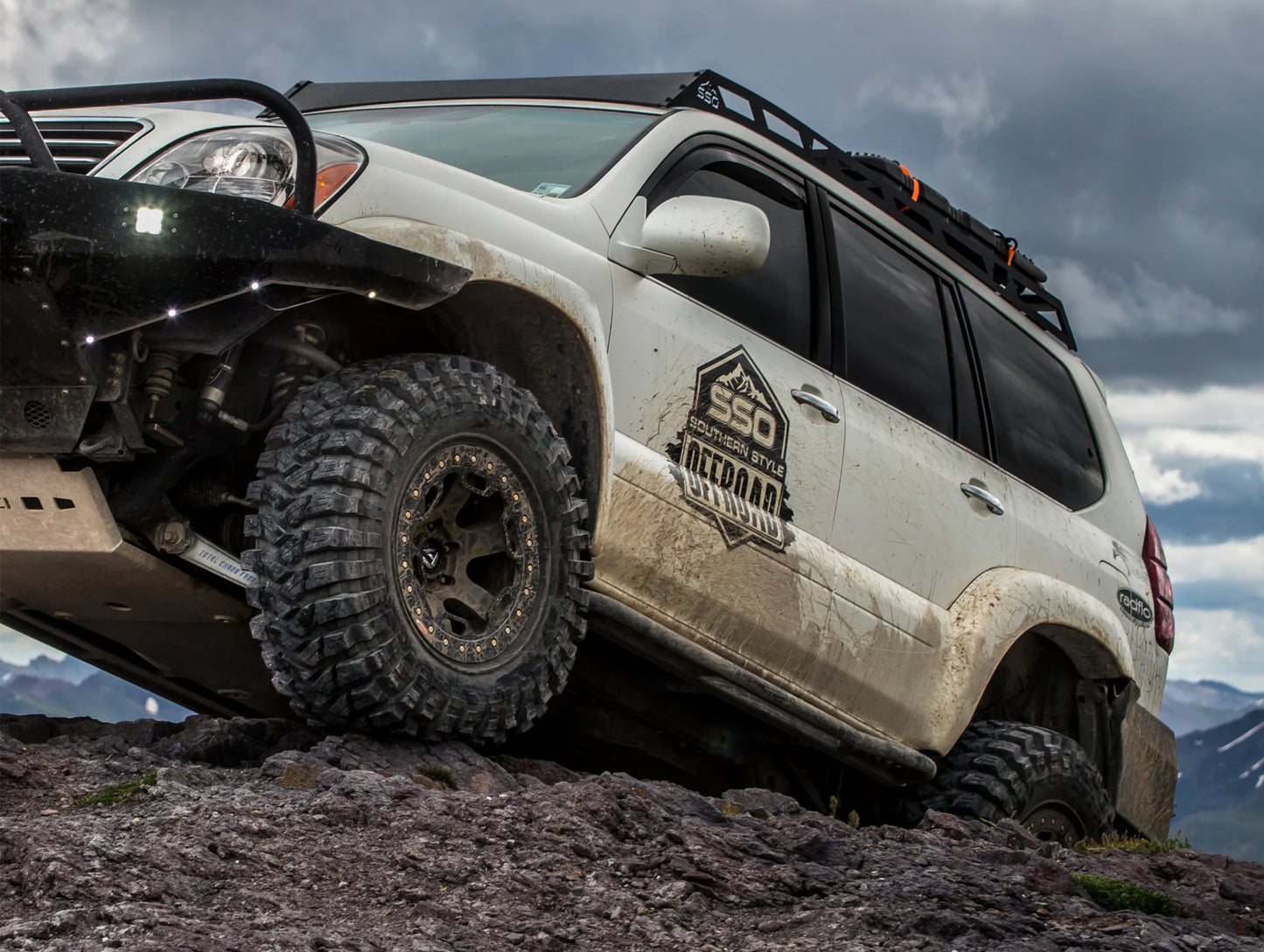 Southern Style Offroad Weld On Rock Sliders - 03-09 GX470 / 4Runner