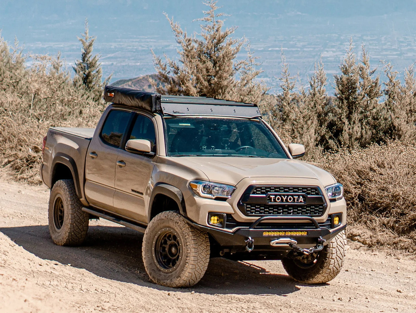 Southern Style Offroad Slimline Full Plate Front Bumper - 16-23 Tacoma