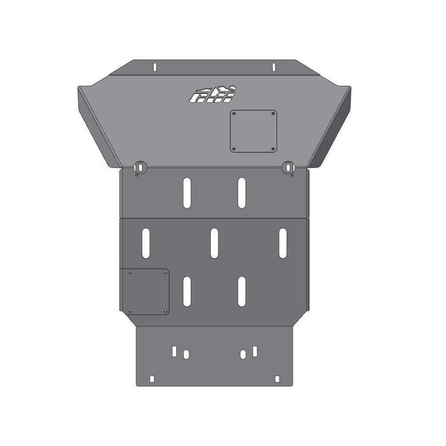CBI Offroad Fab Front Overland Skid Plate - 14-20 Toyota Tundra
