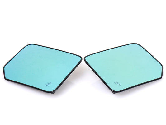 Toyota JDM Blue Side Convex Mirrors - 24+ Land Cruiser