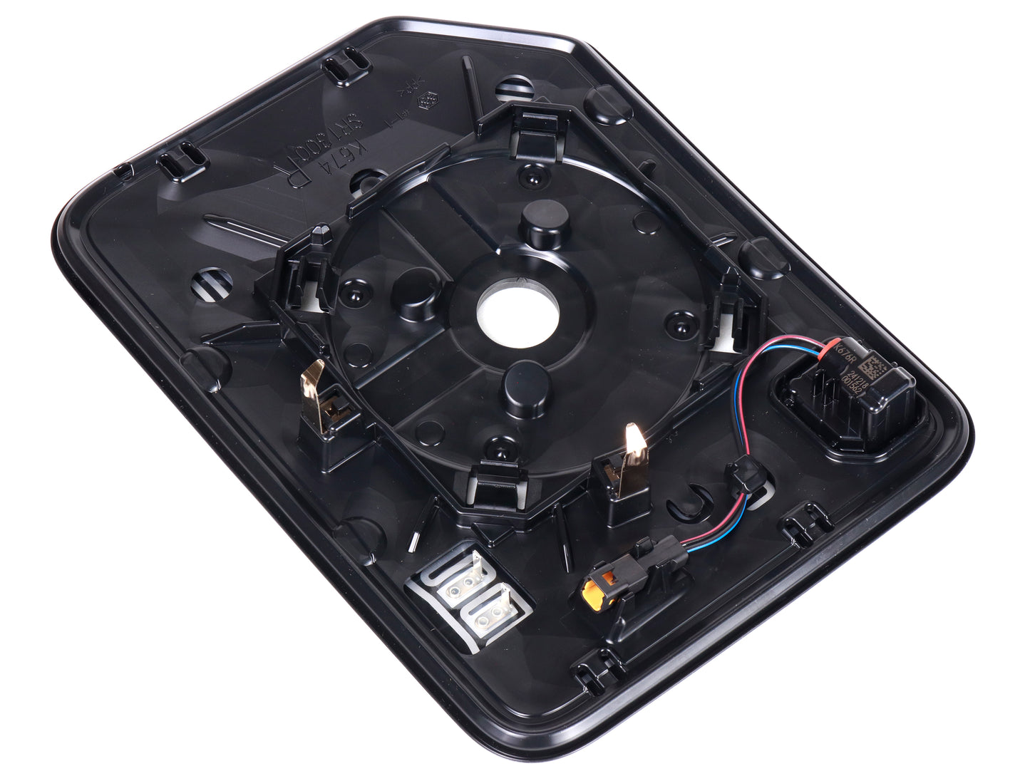 Toyota JDM Blue Side Convex Mirrors - 24+ Land Cruiser