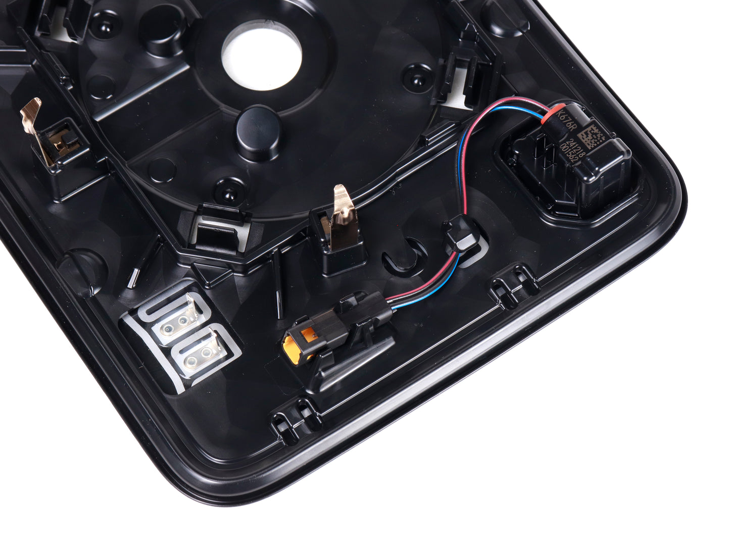 Toyota JDM Blue Side Convex Mirrors - 24+ Land Cruiser