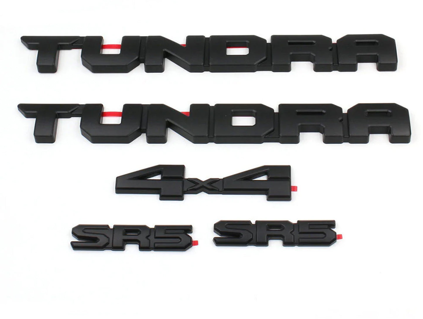 Toyota Blackout Emblem Overlay Kit - 22+ Tundra