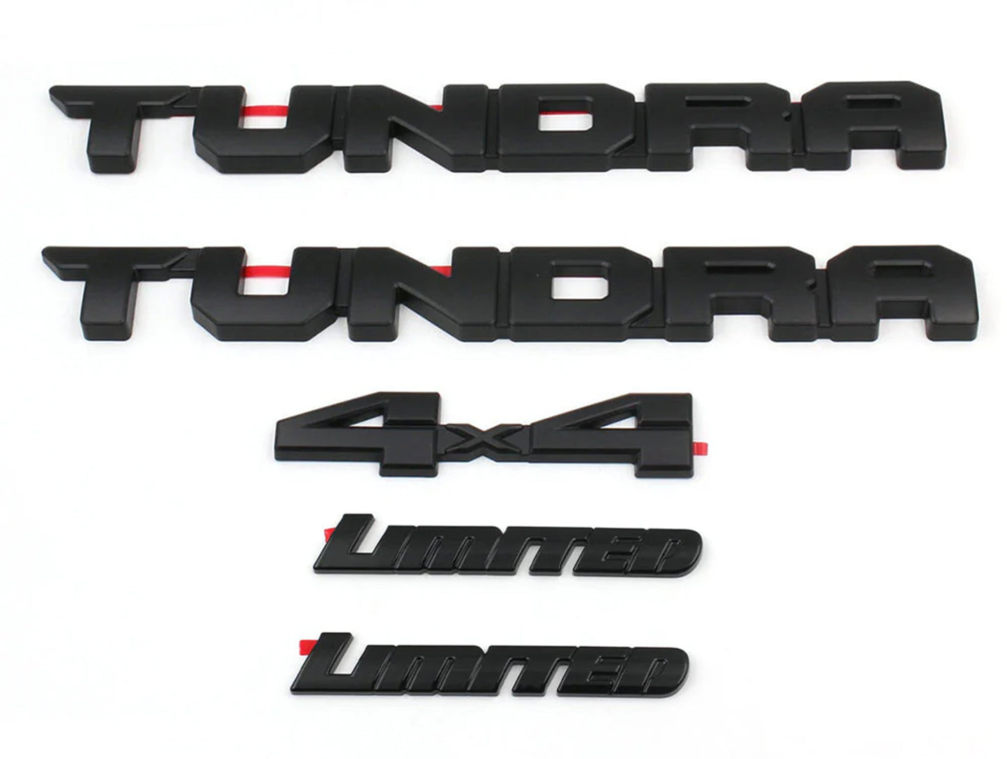 Toyota Blackout Emblem Overlay Kit - 22+ Tundra