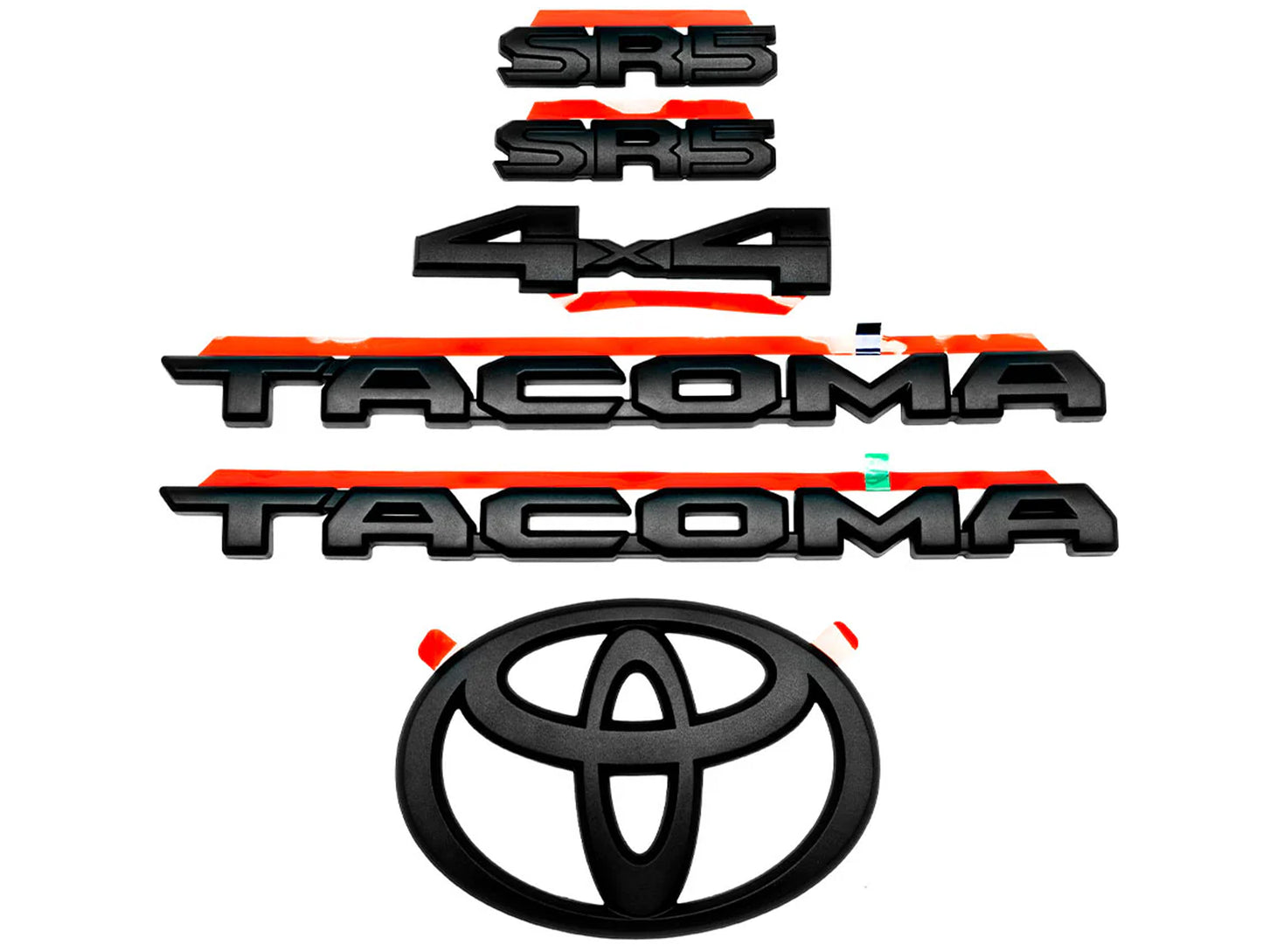 Toyota Blackout Emblem Overlay Kit - 24+ Tacoma